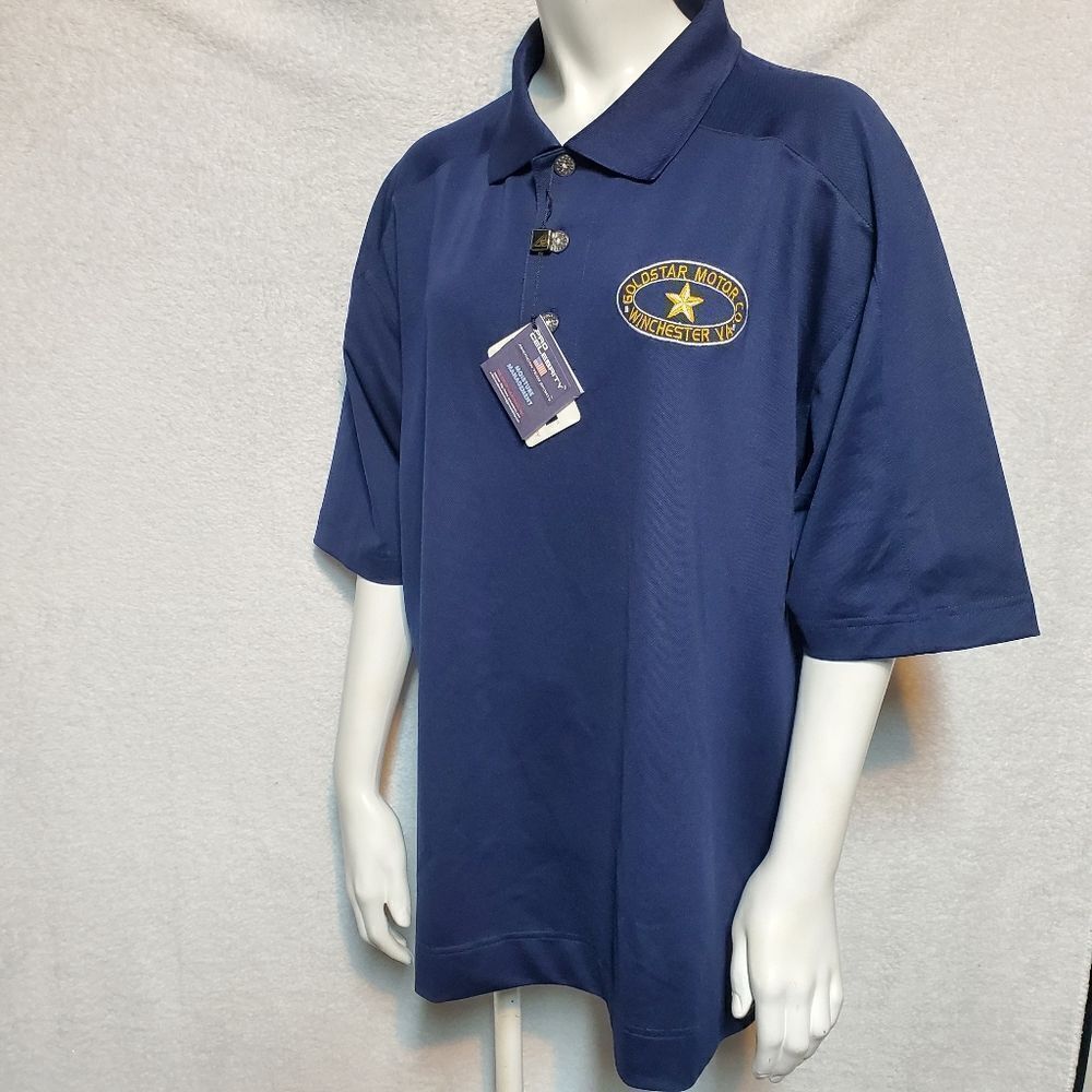 NWT Pro Celebrity Blue Polo